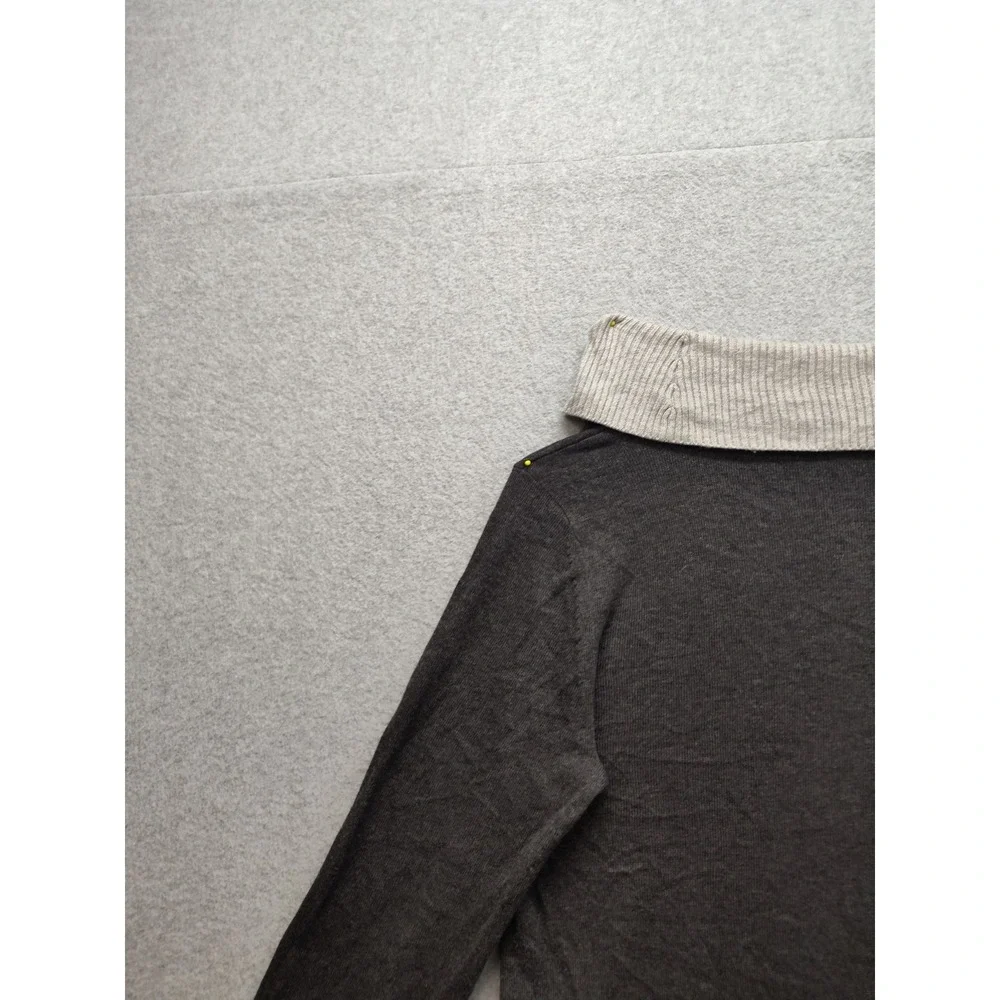 Context Women Sweater XL Multicolor Cowl Neck Long Sleeve‎ Pullover Outdoor